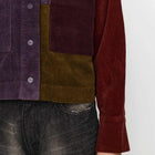 Cropped Shirt Jacket darkpurple