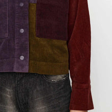 Cropped Shirt Jacket darkpurple