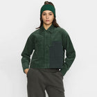 Cropped Shirt green
