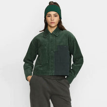 Cropped Shirt green