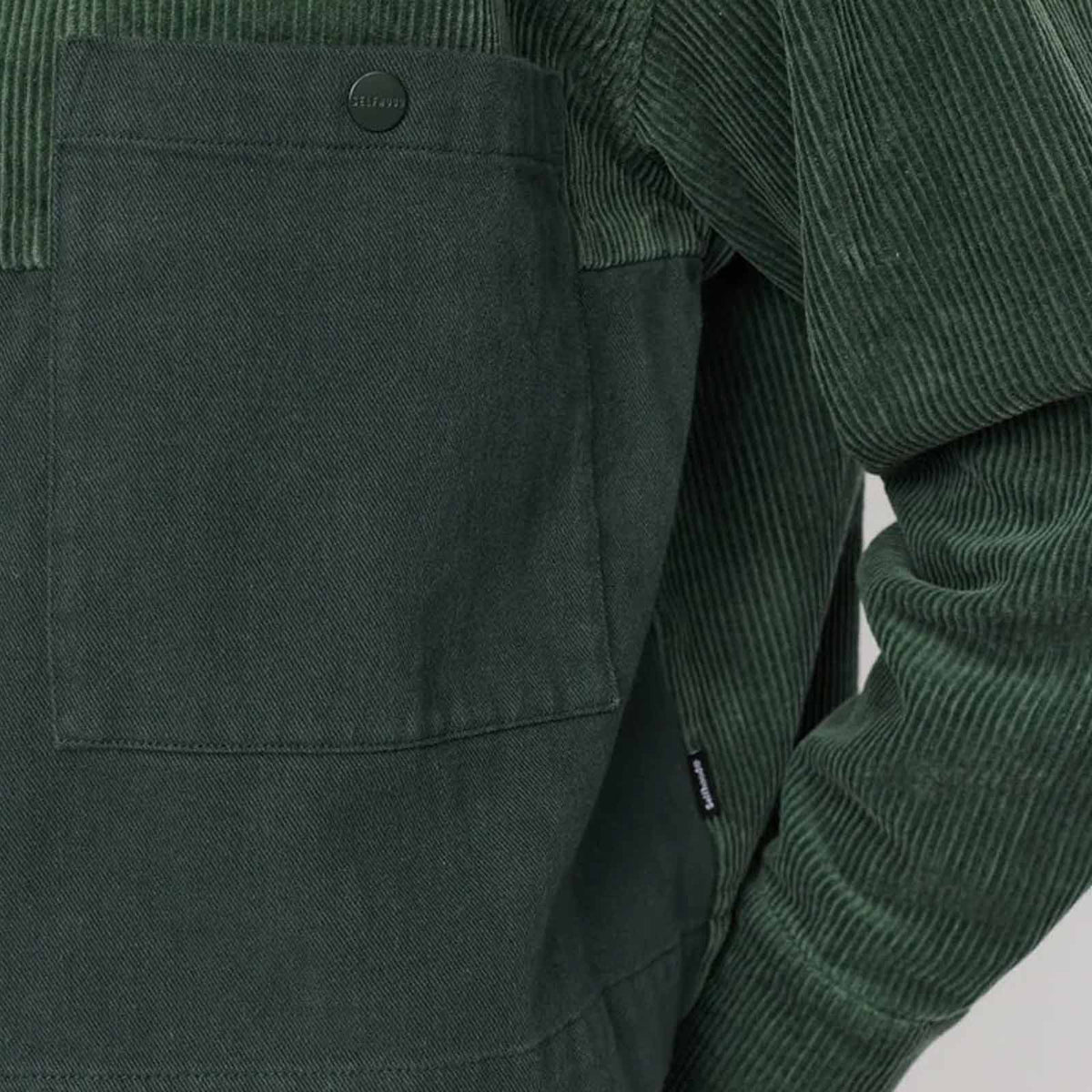 Cropped Shirt green