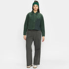 Cropped Shirt green