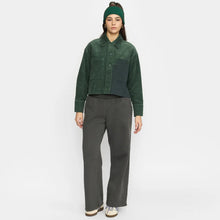 Cropped Shirt green
