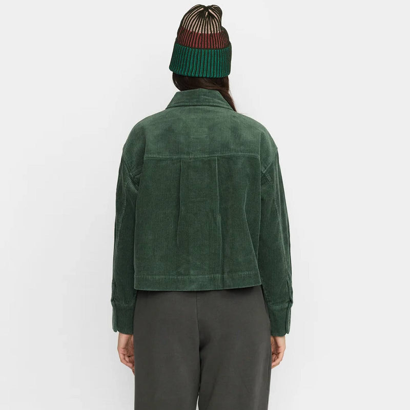 Cropped Shirt green