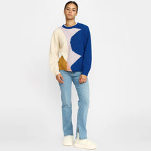 Knit Sweater blue Selfhood