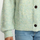 Knitted Mohair Cardigan mint Selfhood
