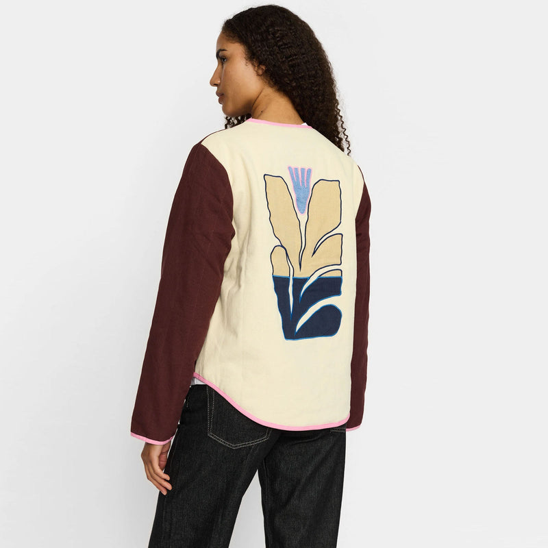 Quilted Jacket burgundy Selfhood