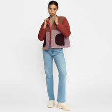 Quilted Patchwork Jacket brown Selfhood