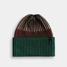 Rib Block Beanie army
