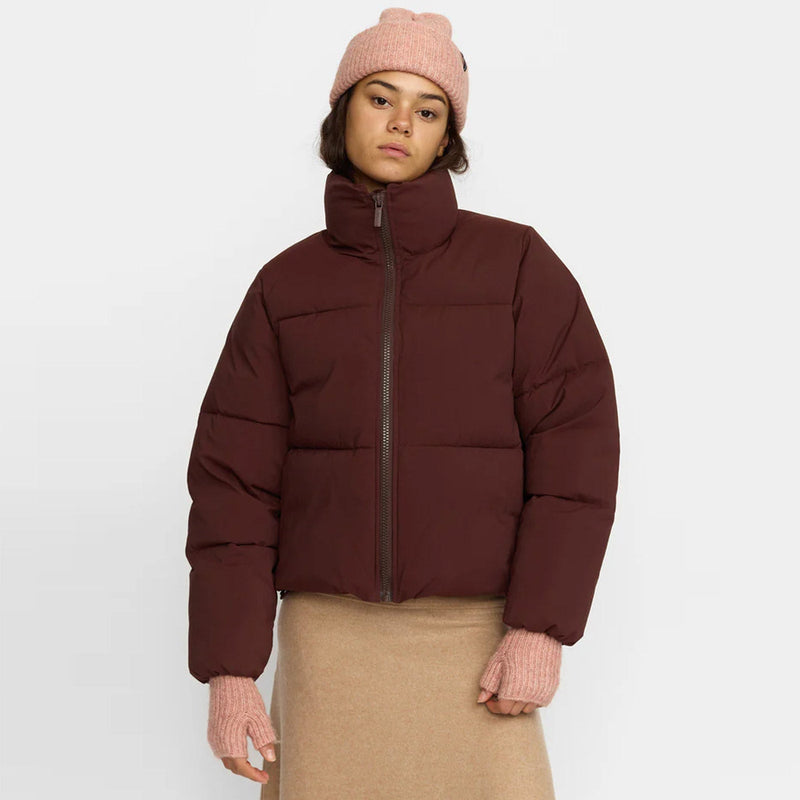 Short Puffer burgundy Selfhood