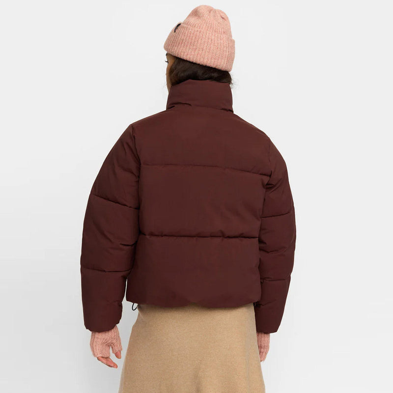 Short Puffer burgundy Selfhood