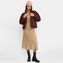 Short Puffer burgundy Selfhood