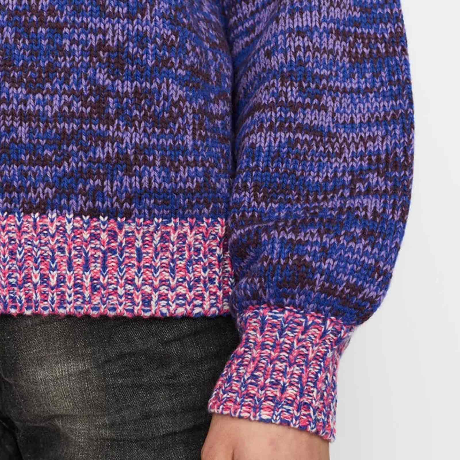 Soft Mélange Knit blue-melange