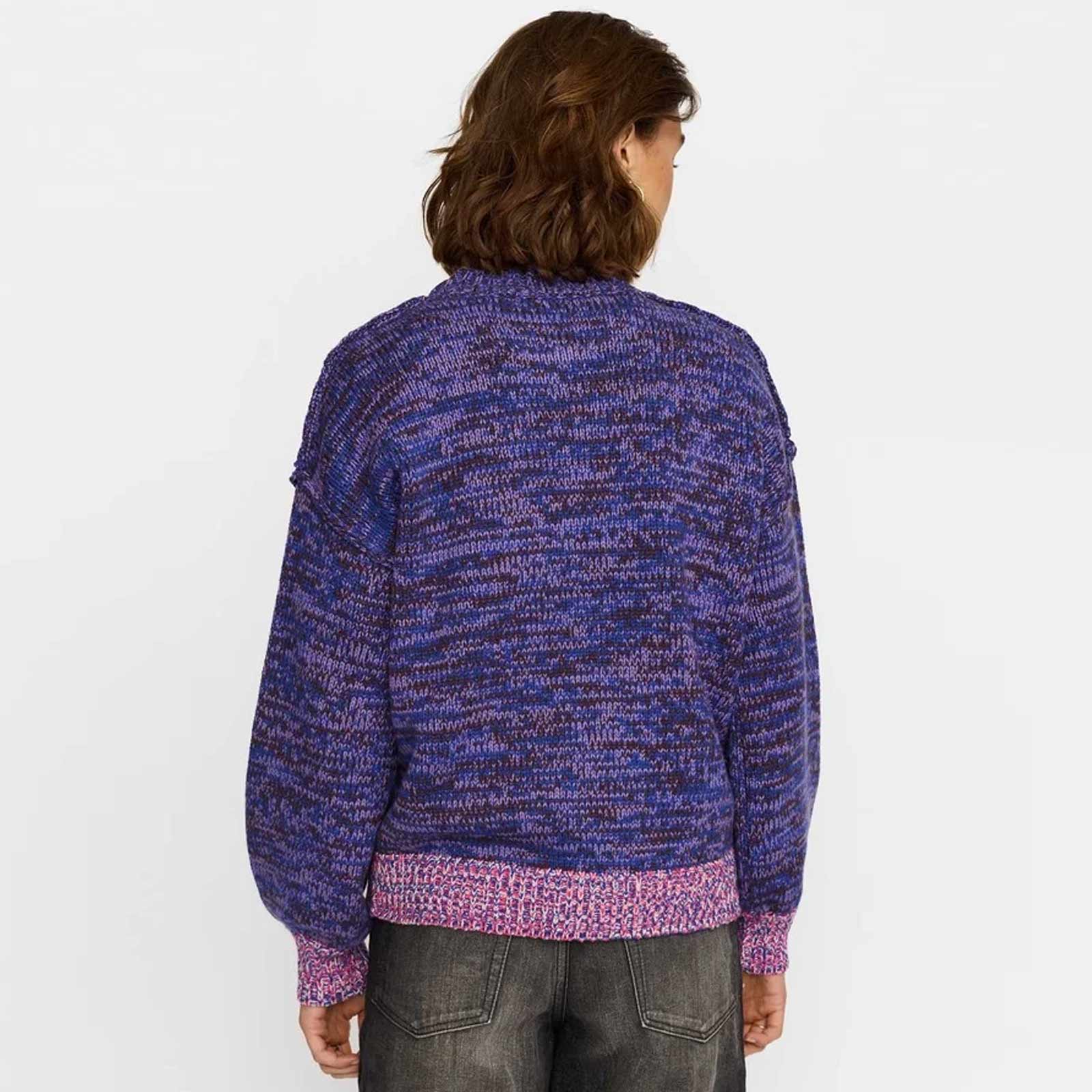 Soft Mélange Knit blue-melange
