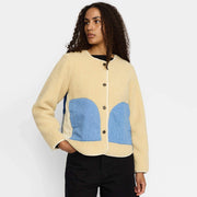 Teddy Block Jacket offwhite Selfhood