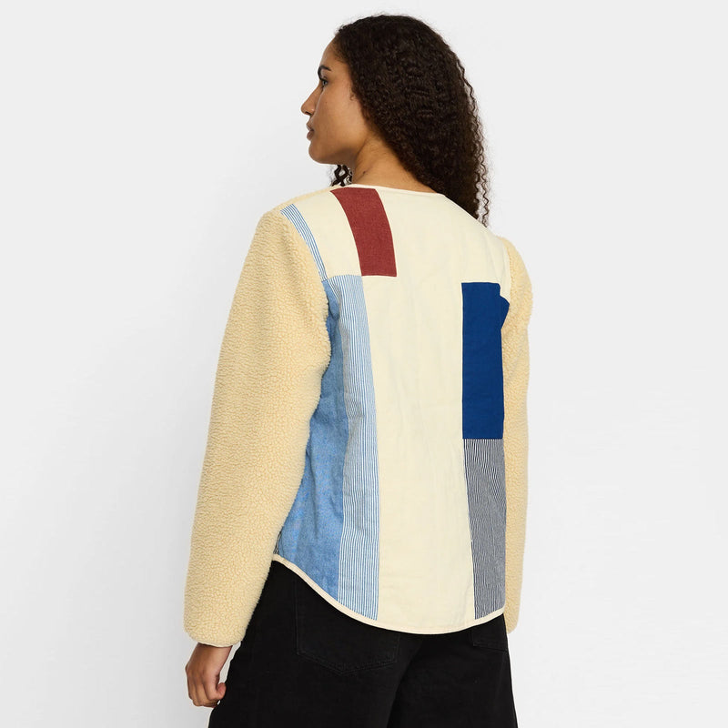 Teddy Block Jacket offwhite Selfhood