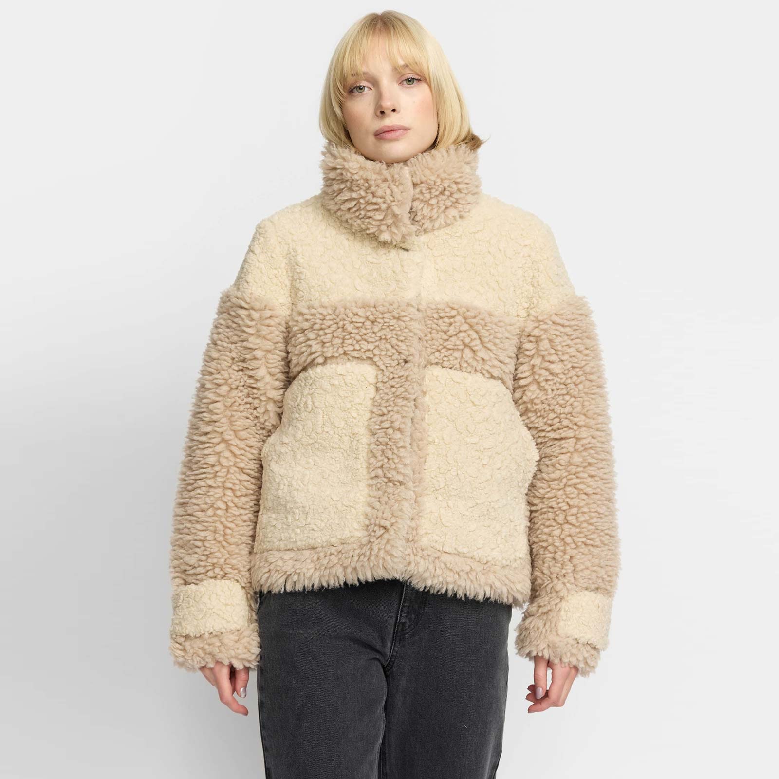 Teddy Jacket 77342 offwhite Selfhood