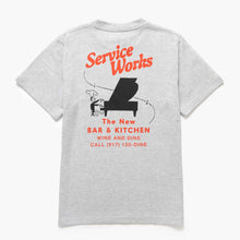 Bar & Kitchen Tee heather grey Service Works