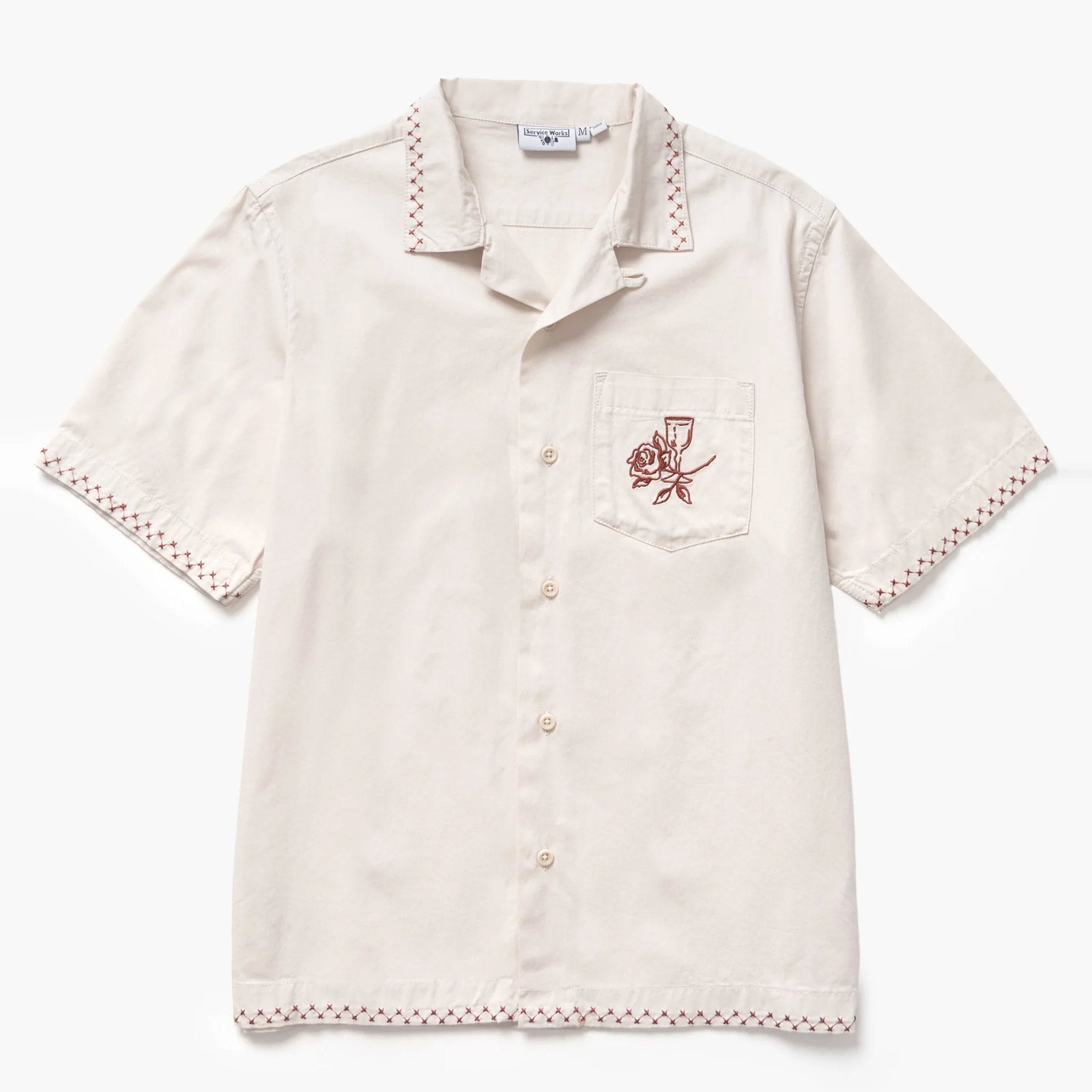 Border Shirt off white Service Works