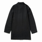 Canvas Long Shop Coat black