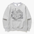 Frequent Flyer Crewneck heather grey Service Works