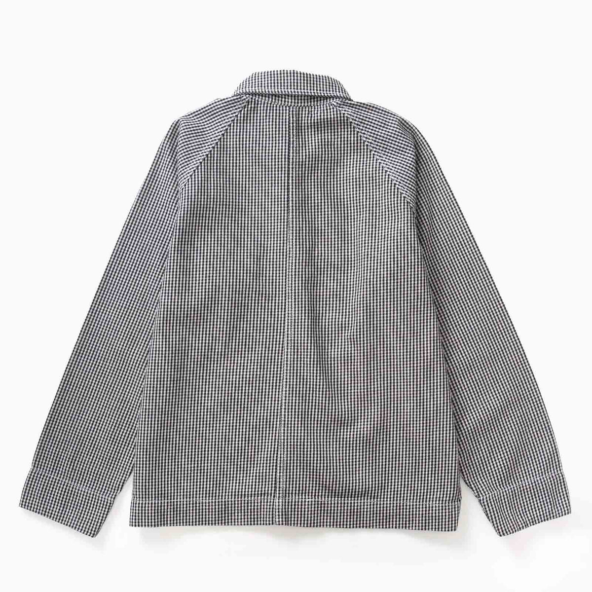 House Gingham FOH Overshirt black