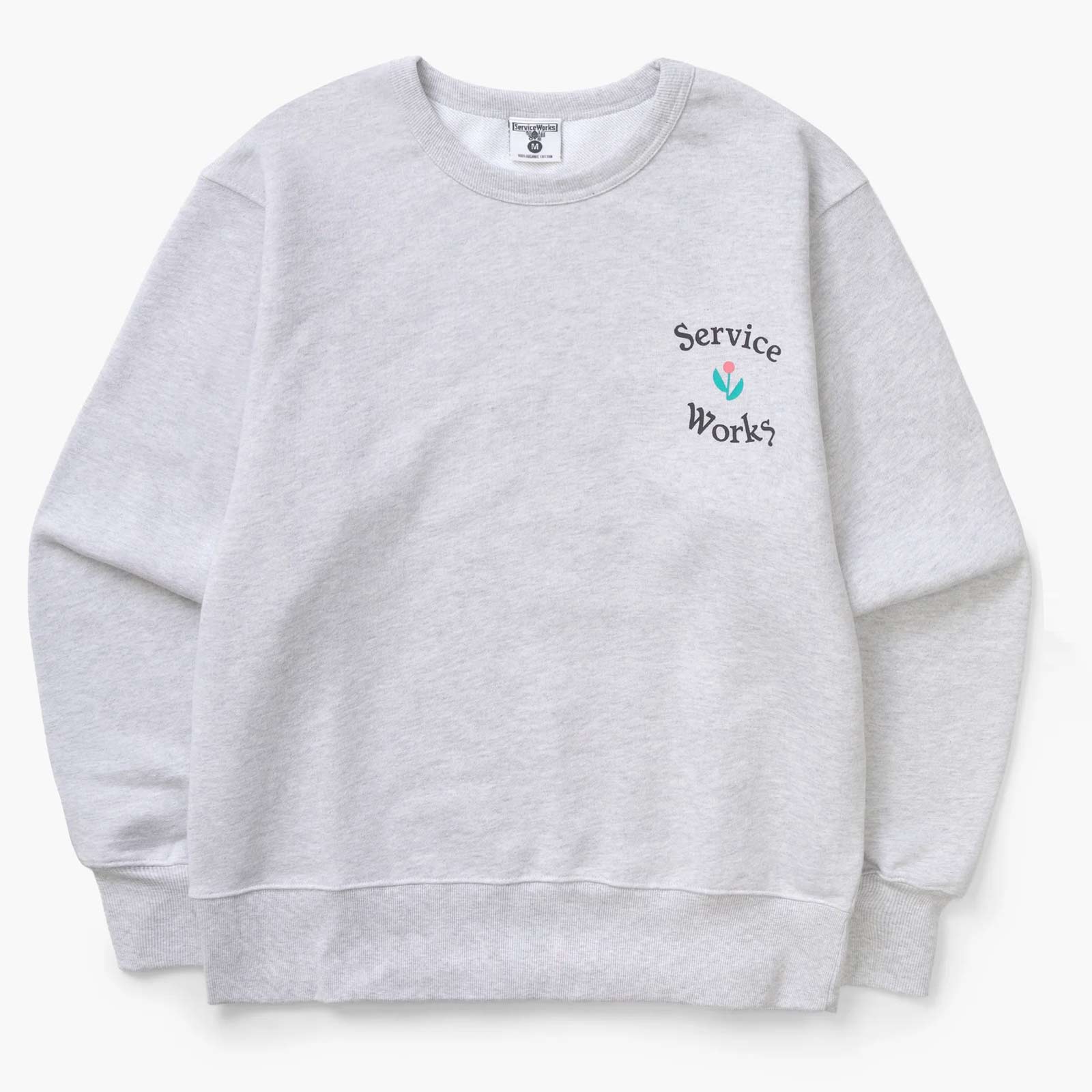 In Bloom Crewneck ash Service Works