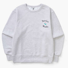 In Bloom Crewneck ash Service Works