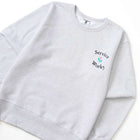 In Bloom Crewneck ash Service Works
