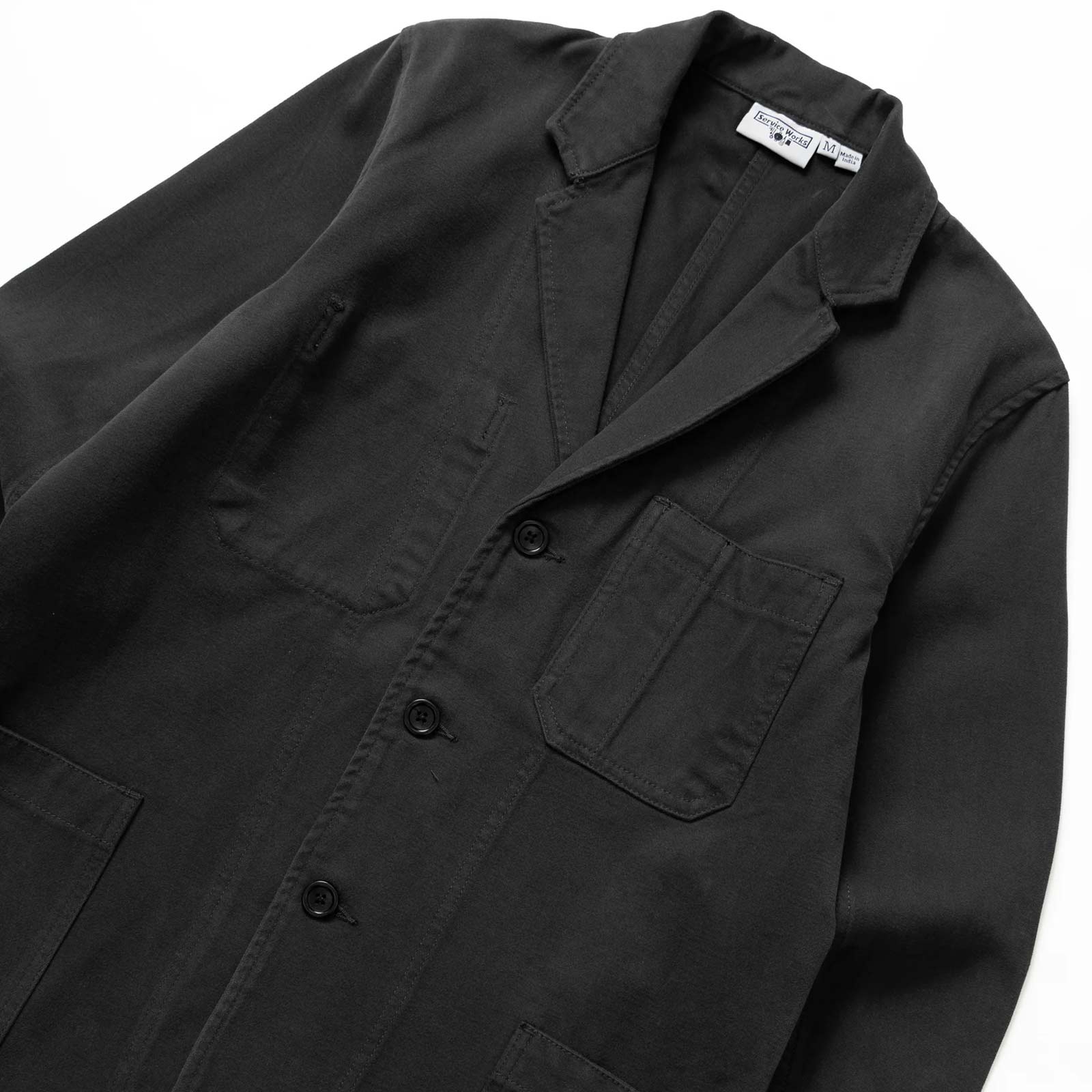 Moleskin Server Suit Jacket black Service Works