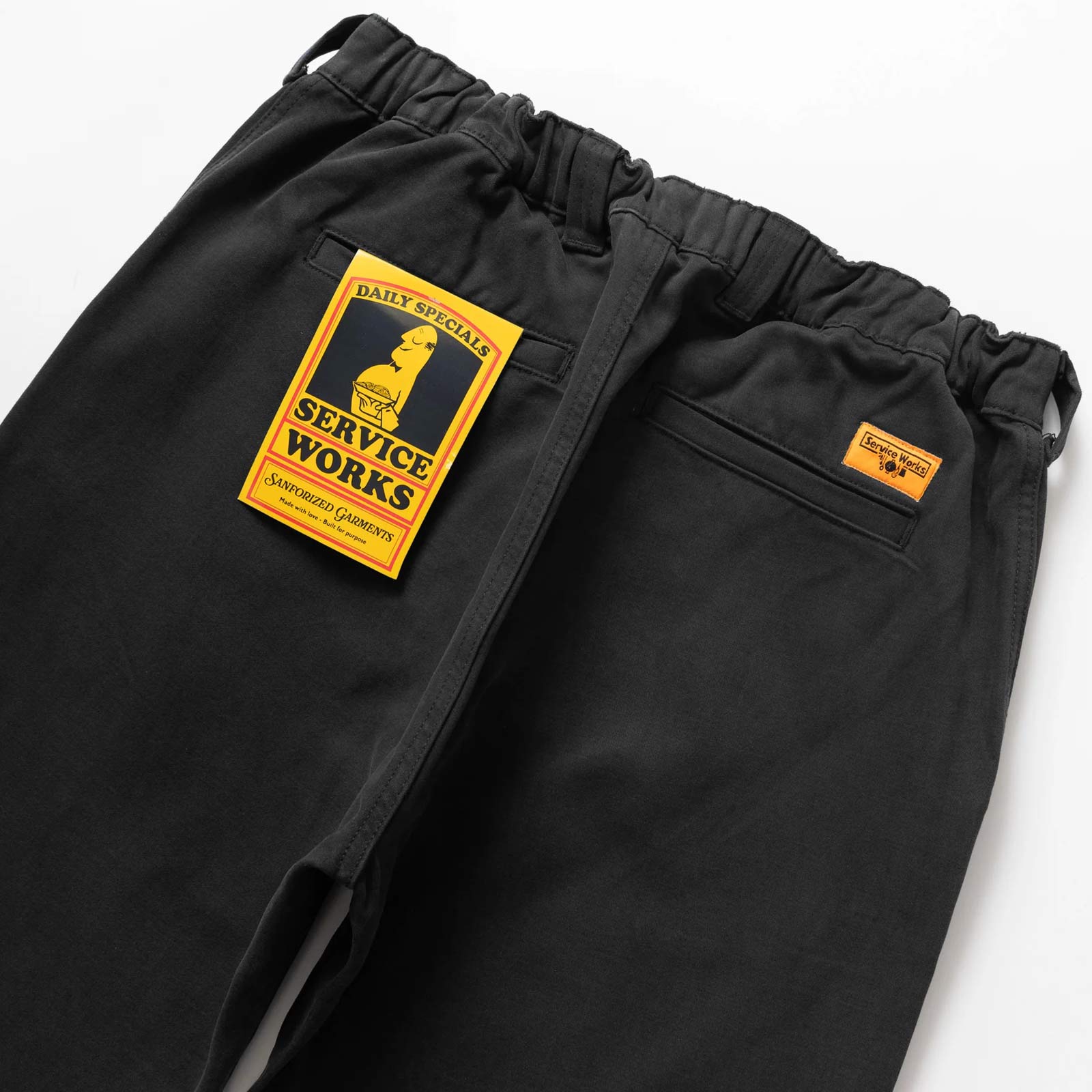 Moleskin Waiter Pants black Service Works