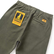 Moleskin Waiter Pants moss Service Works