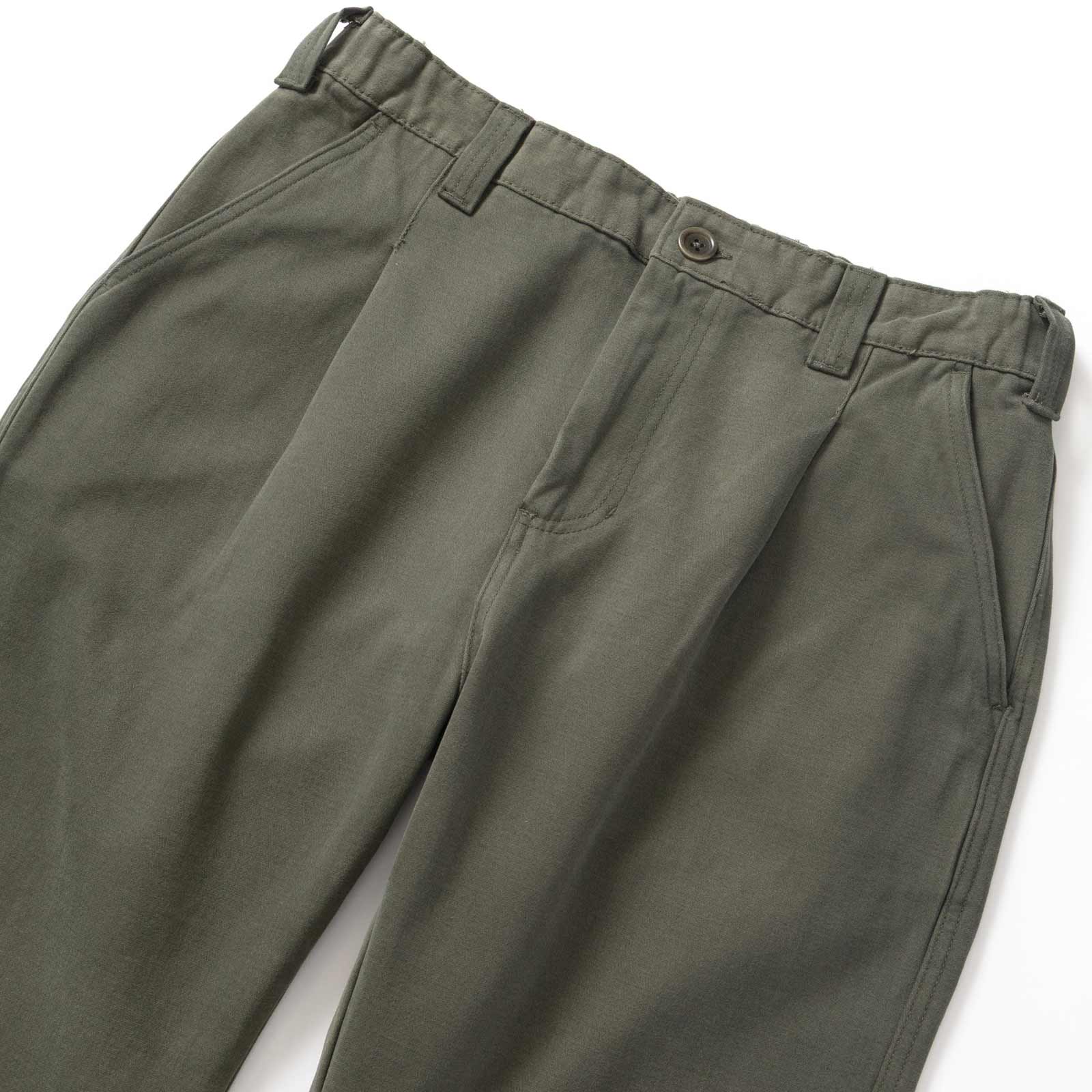 Moleskin Waiter Pants moss Service Works