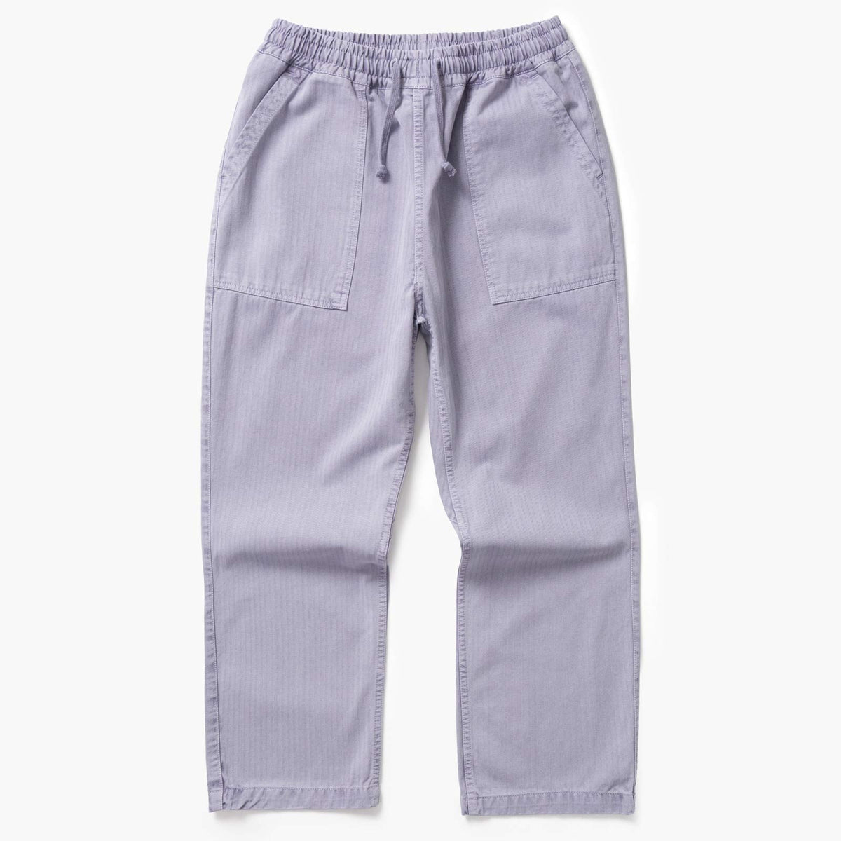 Pigment Herringbone Chef Pants lavender