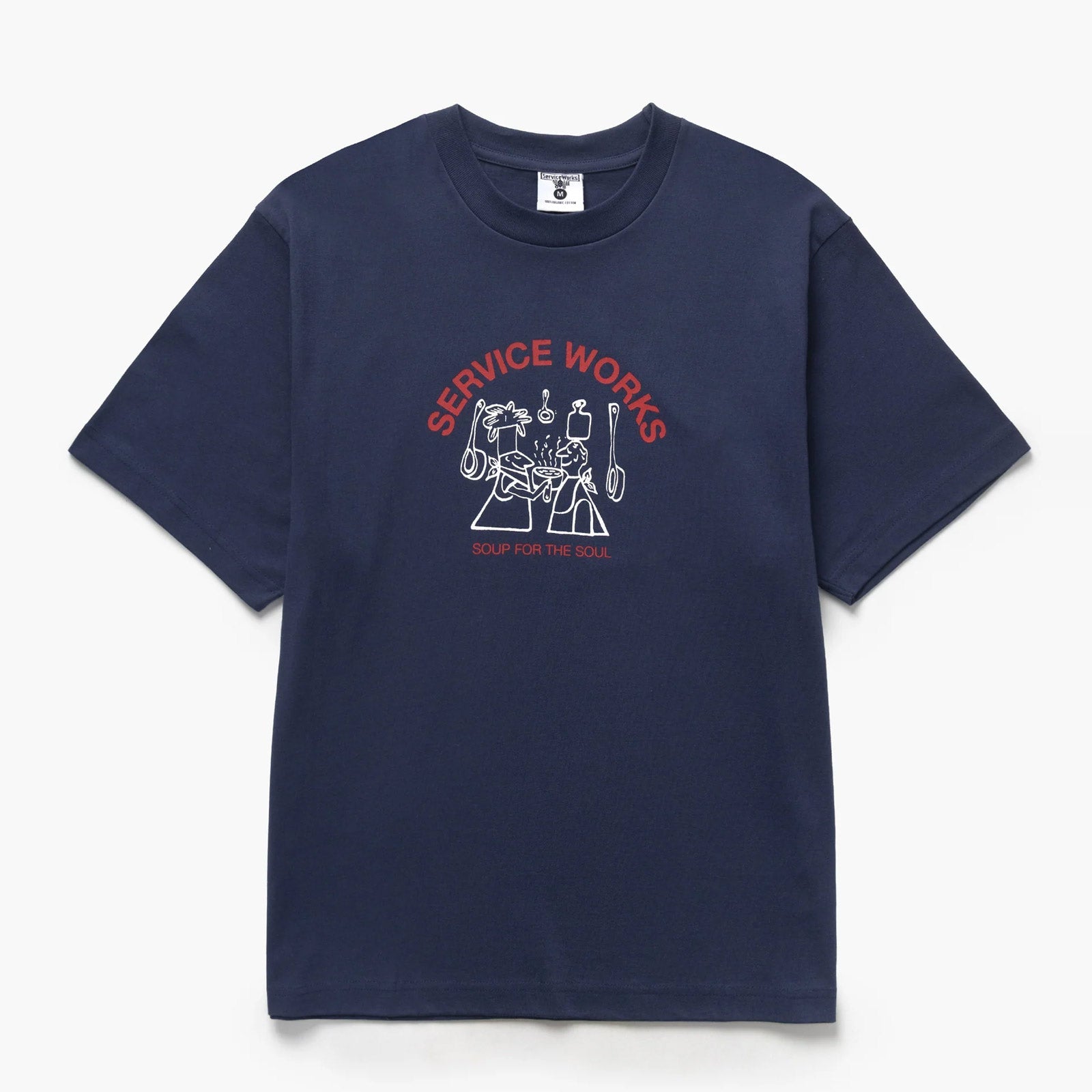 Soup For The Soul Tee navy Service Works