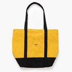 Waxed Cotton Tote Bag ochre Service Works