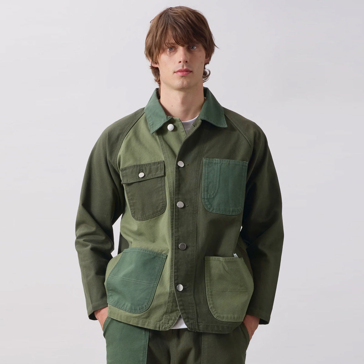 Patchwork Coverall 2.0 Jacket green