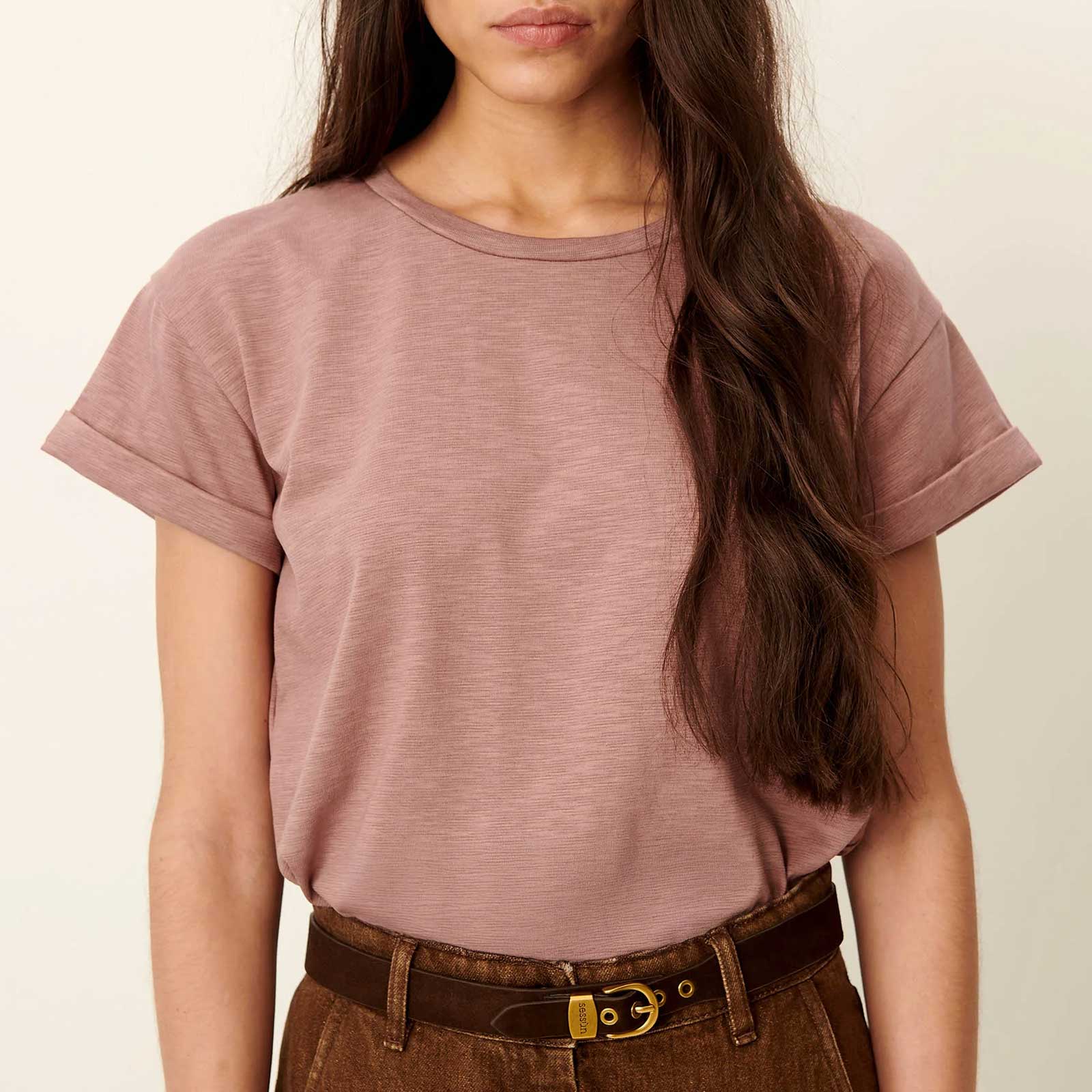 Albano Top marble rose Sessùn