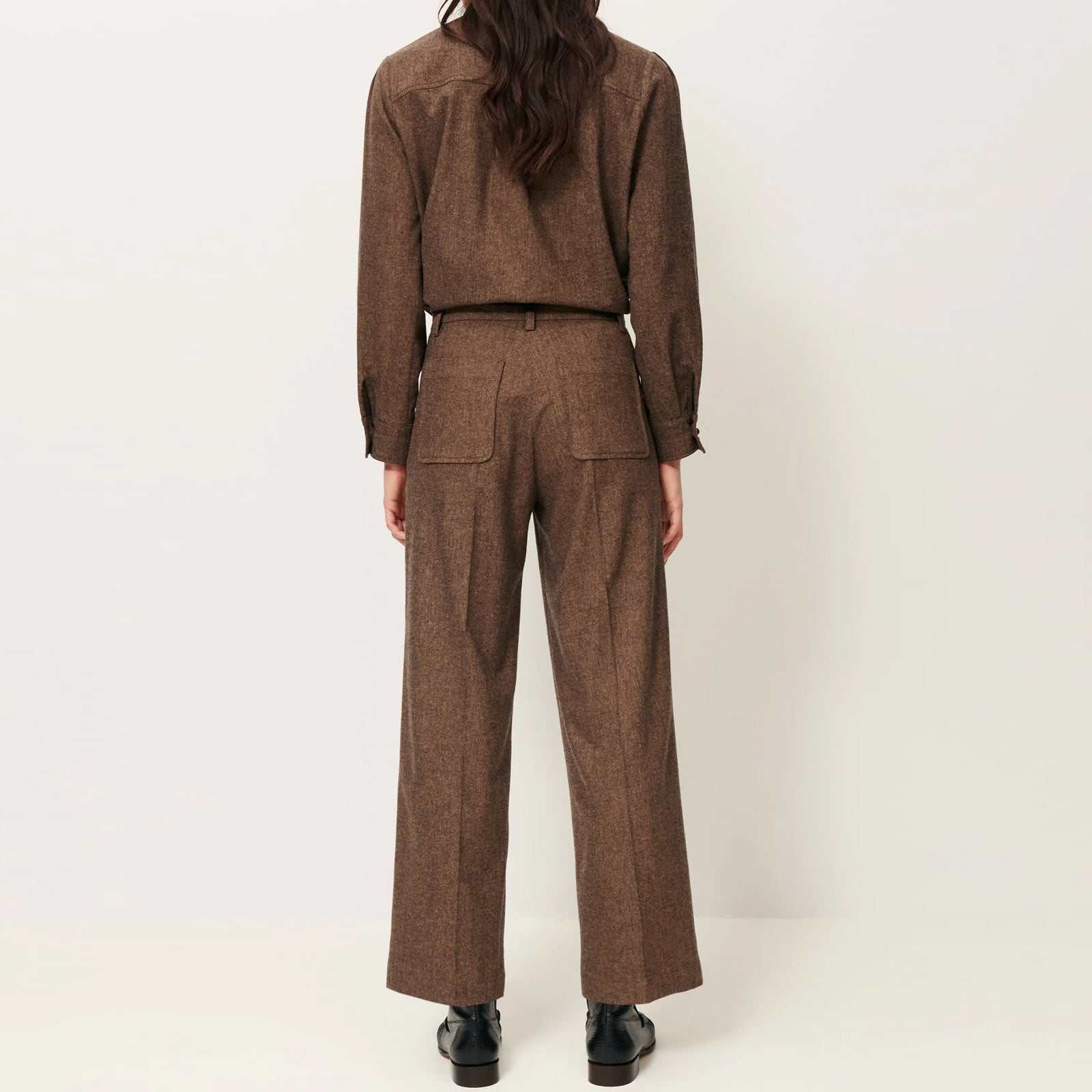 Aldiwool Trousers warm stone Sessùn