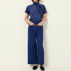 Aldricks Pants blue print Sessùn