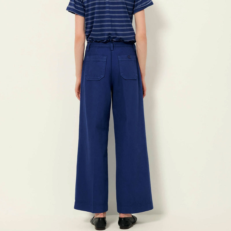 Aldricks Pants blue print Sessùn