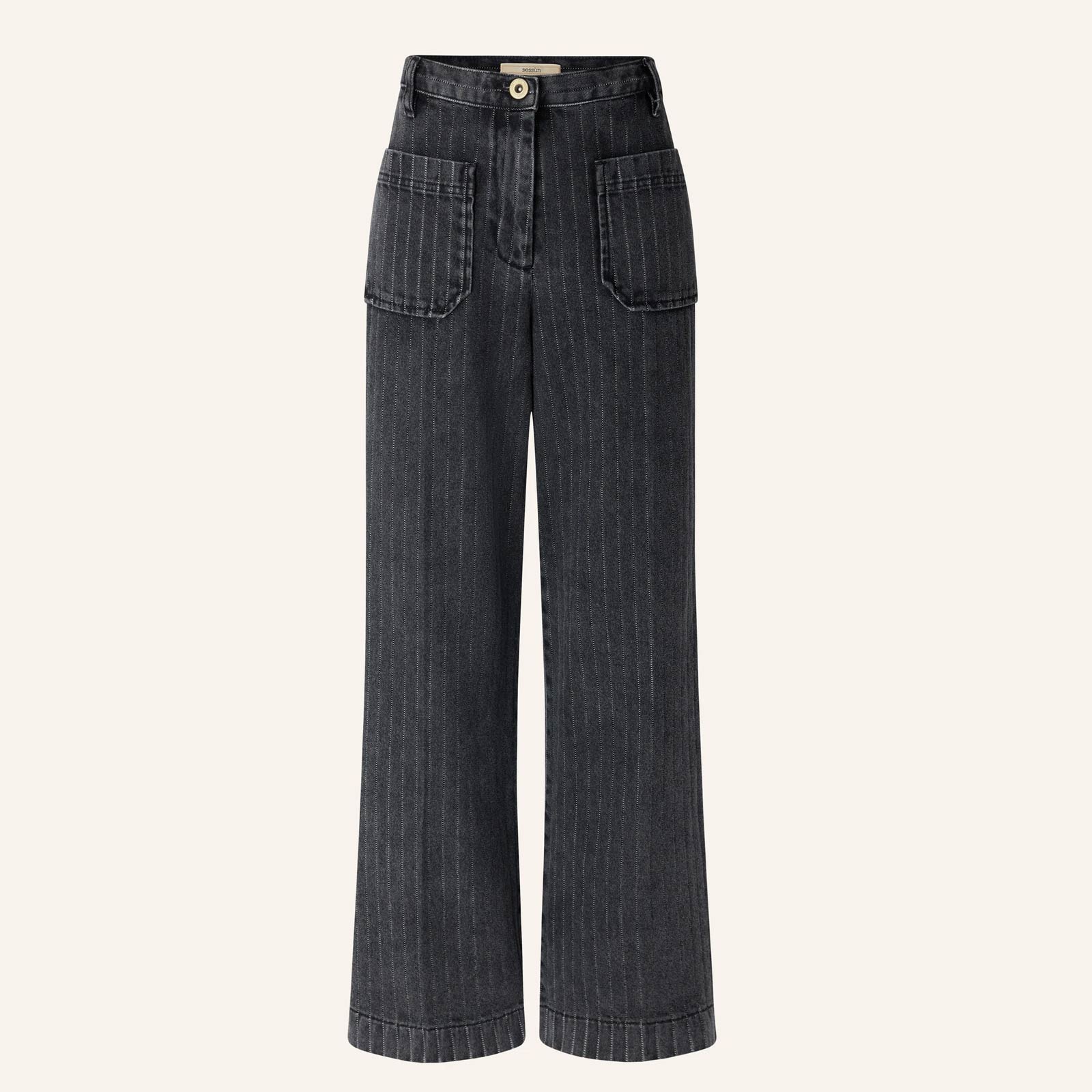 Aldricks Pants coutil grey Sessun