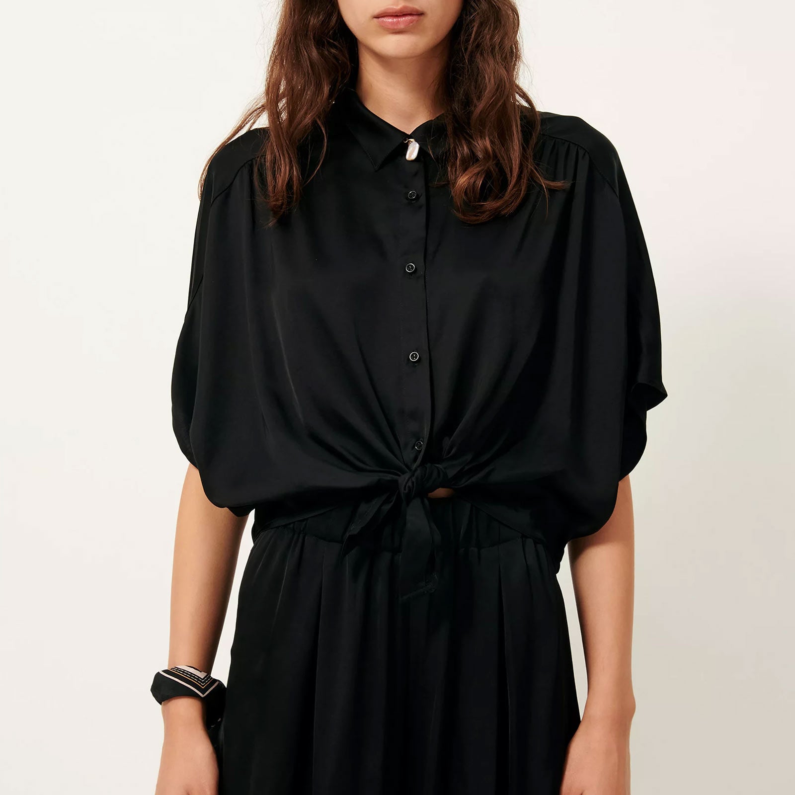 Alfassa Night Blouse black