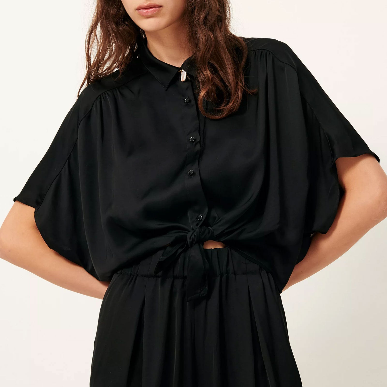 Alfassa Night Blouse black