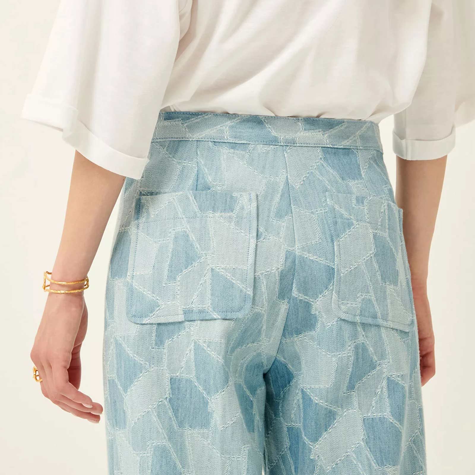 Alpatch Pants blue patch