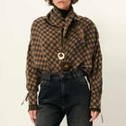 Armanchecks Shirt moss mood Sessùn