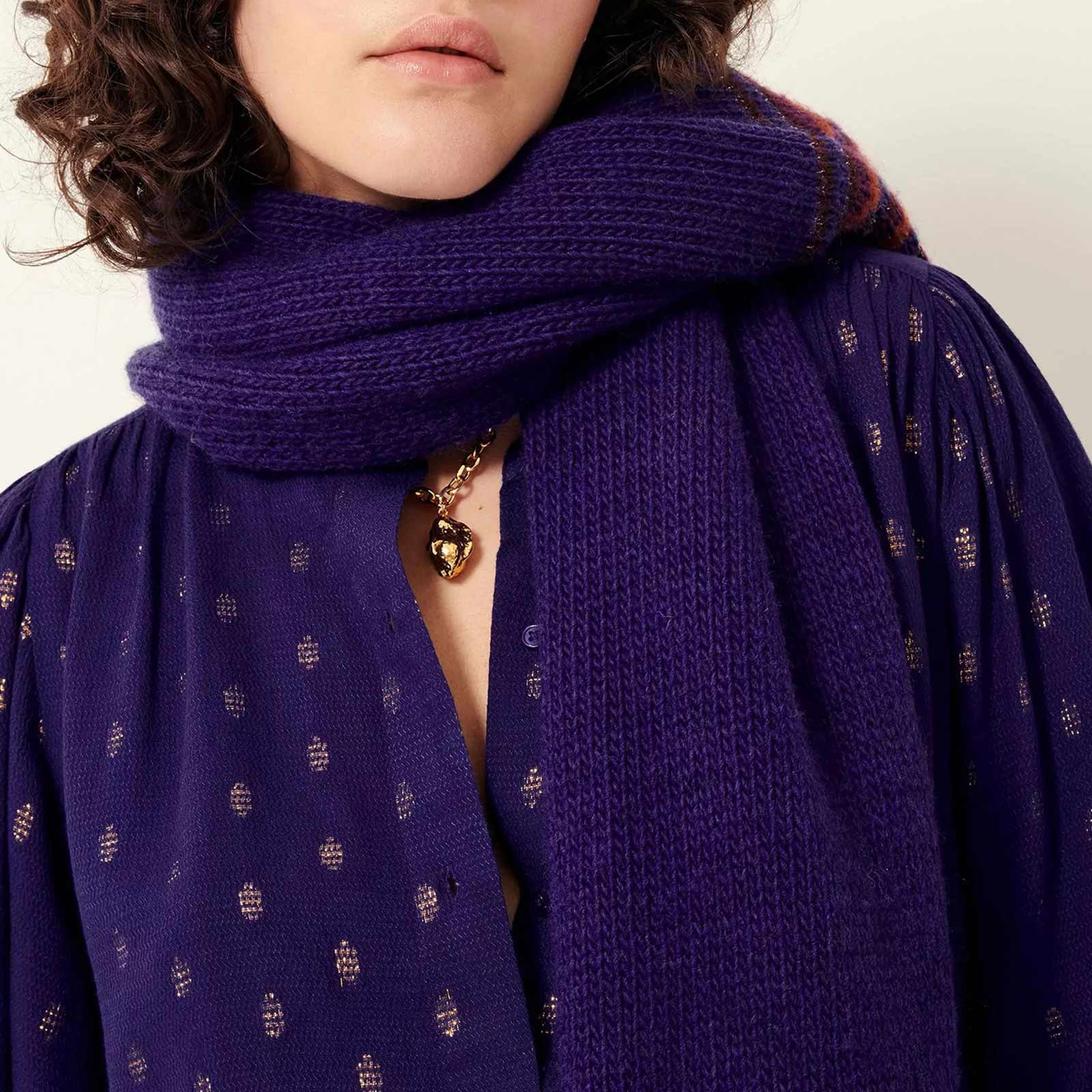 Baden Scarf imperial violet