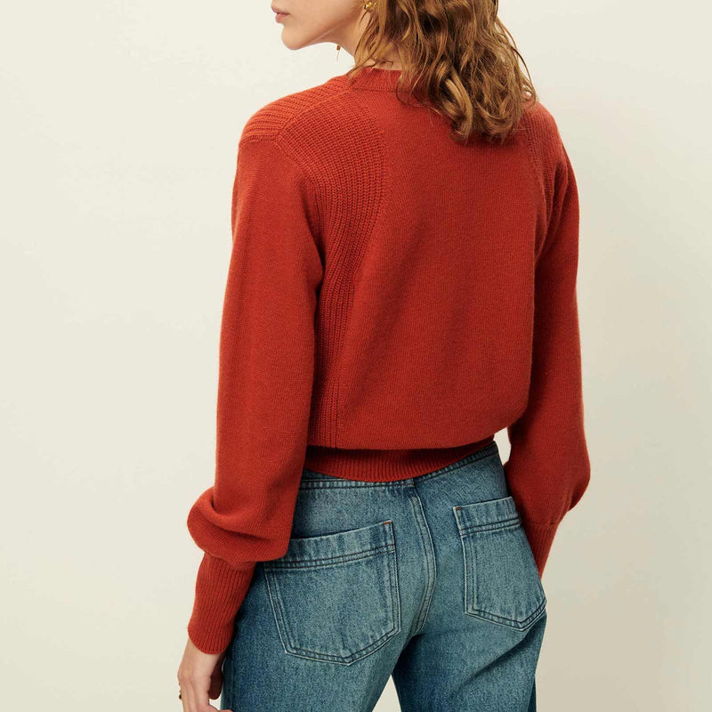 Baysilte Jumper red amarante Sessùn