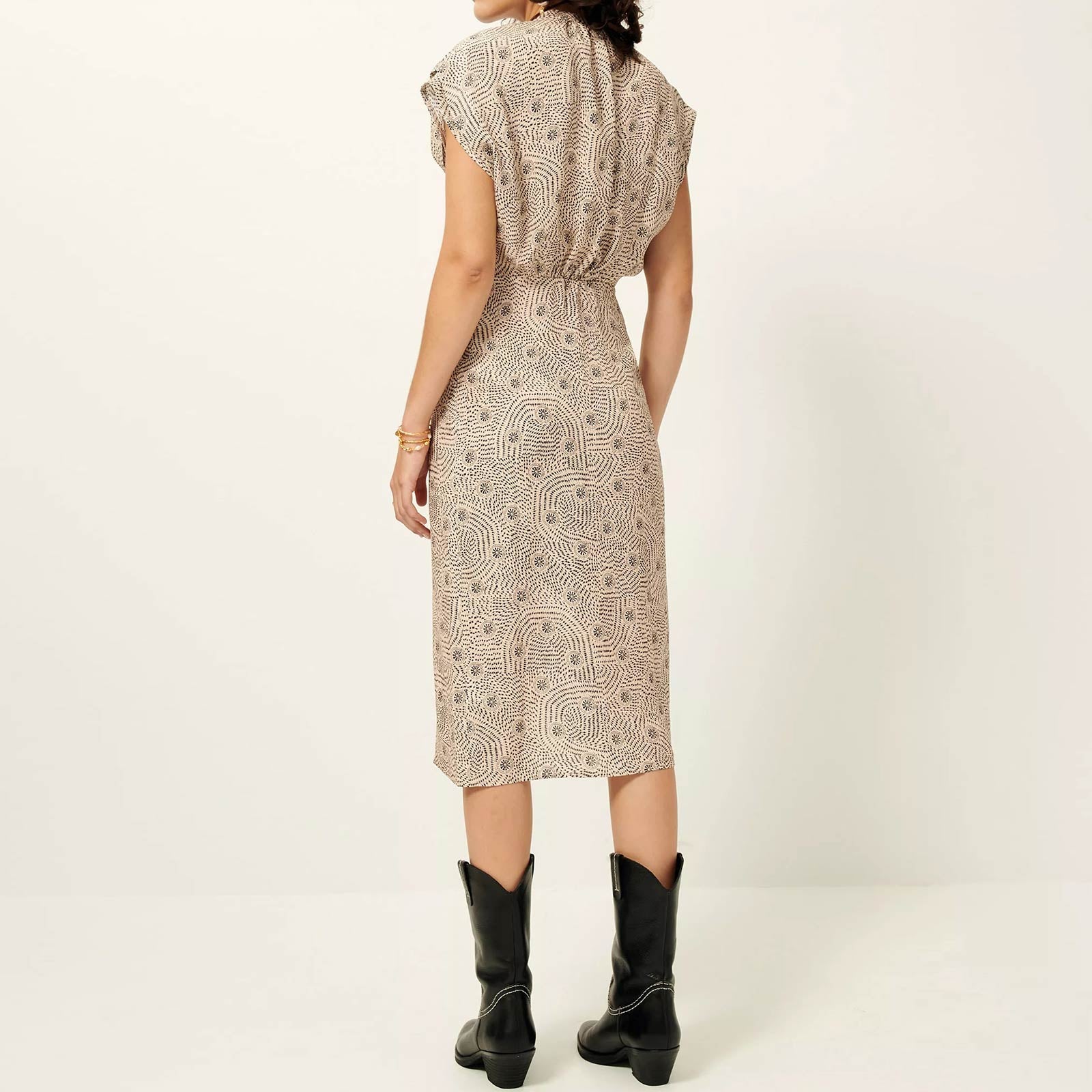 Bellezza Dress whiblack/velika