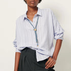 Botan Blouse celeste Sessun